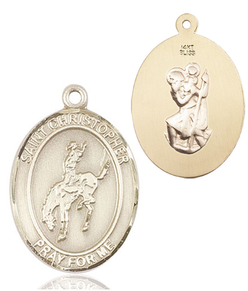 St. Christopher Rodeo Medal