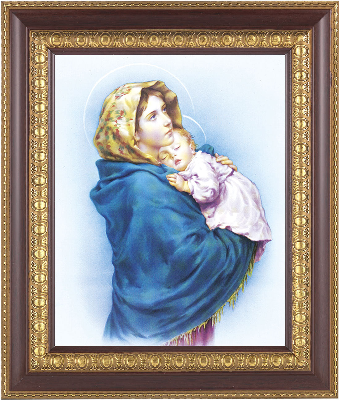 Madonna and Child 8x10 Framed Print Under Glass