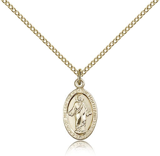 Small Learn of Me Scapular Medal