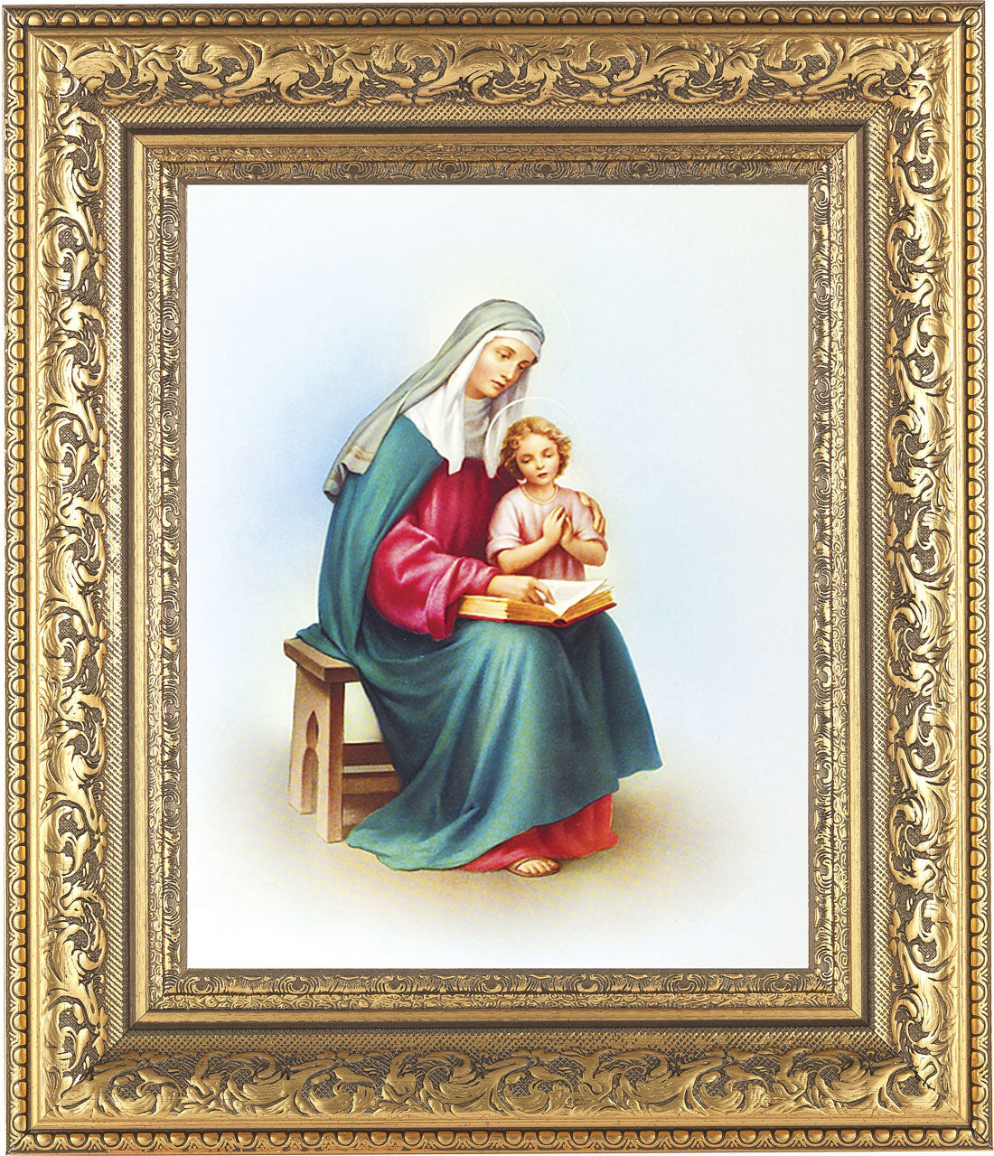 St. Anne and Mary 8x10 Framed Print Under Glass