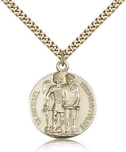 St. Michael Police Officer Medal for Men