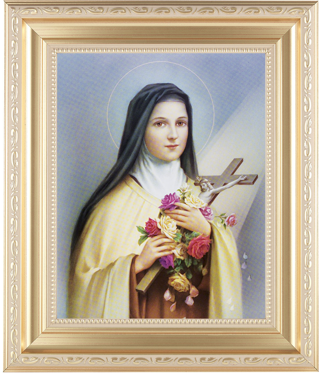 St. Therese 8x10 Framed Print Under Glass