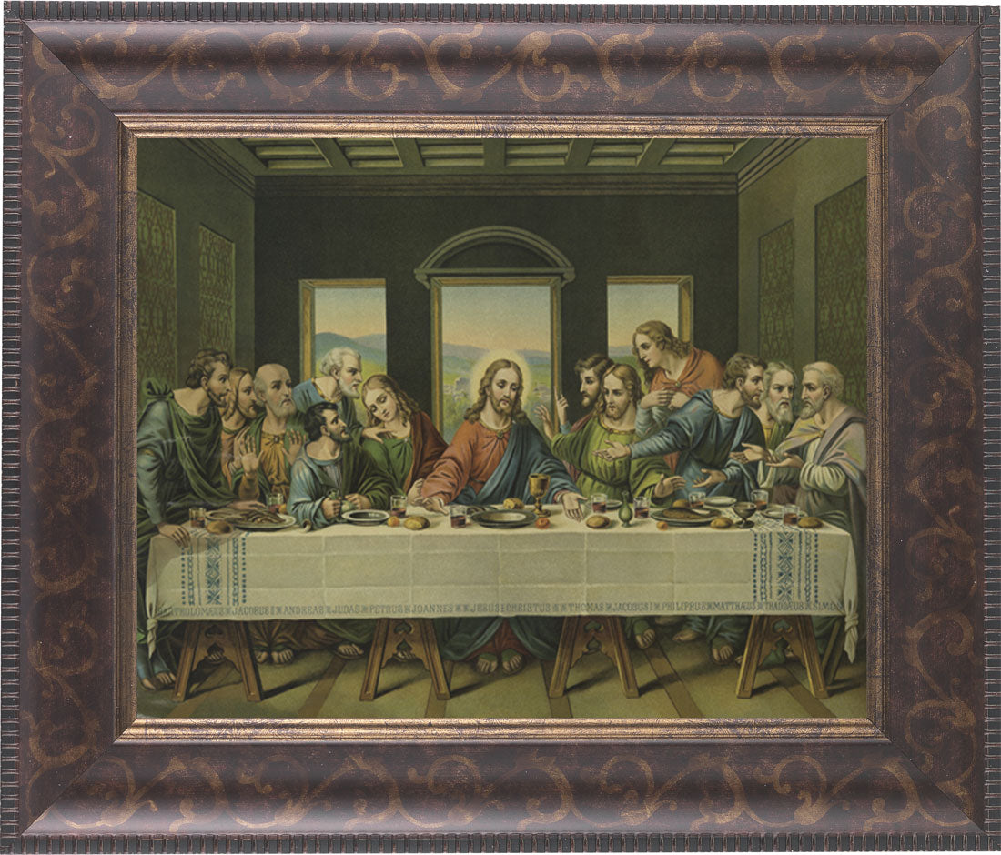 Last Supper 8x10 Framed Print Under Glass