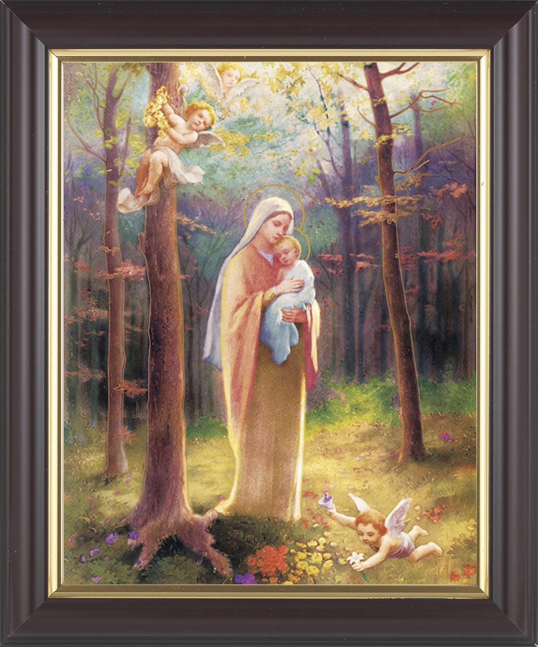 Madonna of the Woods 8x10 Framed Print Under Glass
