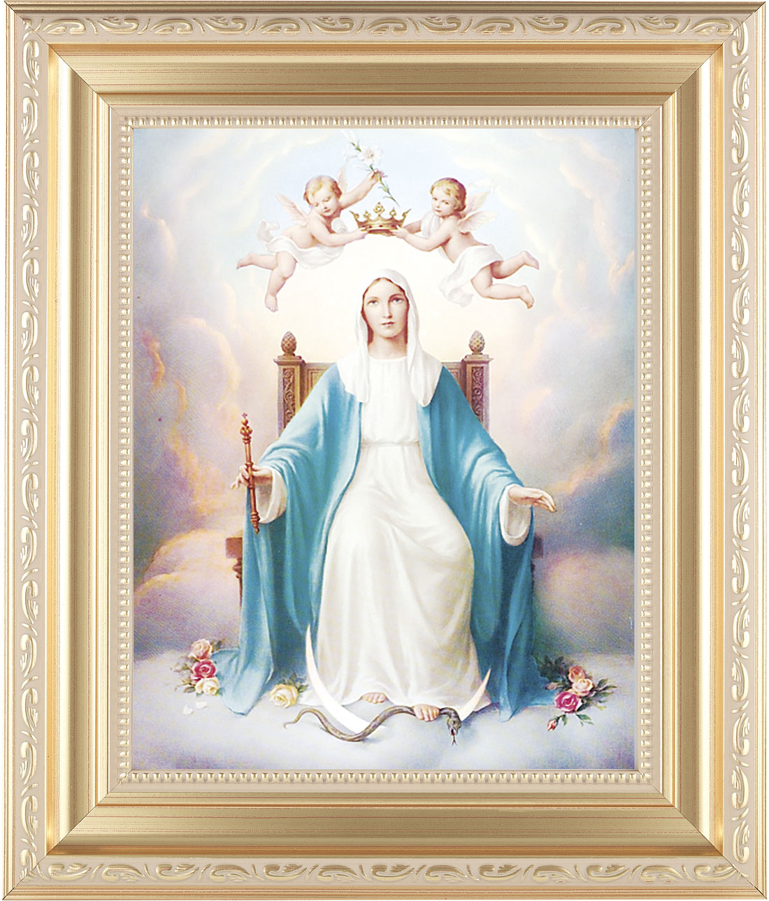Queen of Heaven 8x10 Framed Print Under Glass
