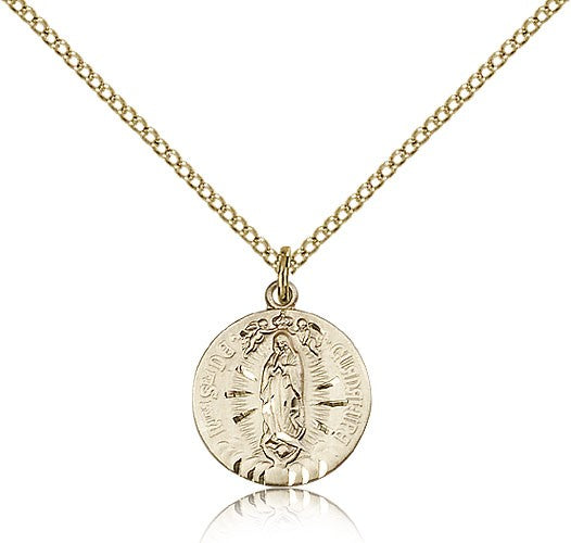 Petite Our Lady of Guadalupe Medal