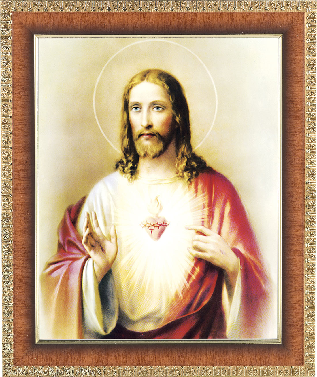 Sacred Heart of Jesus 8x10 Framed Print Under Glass