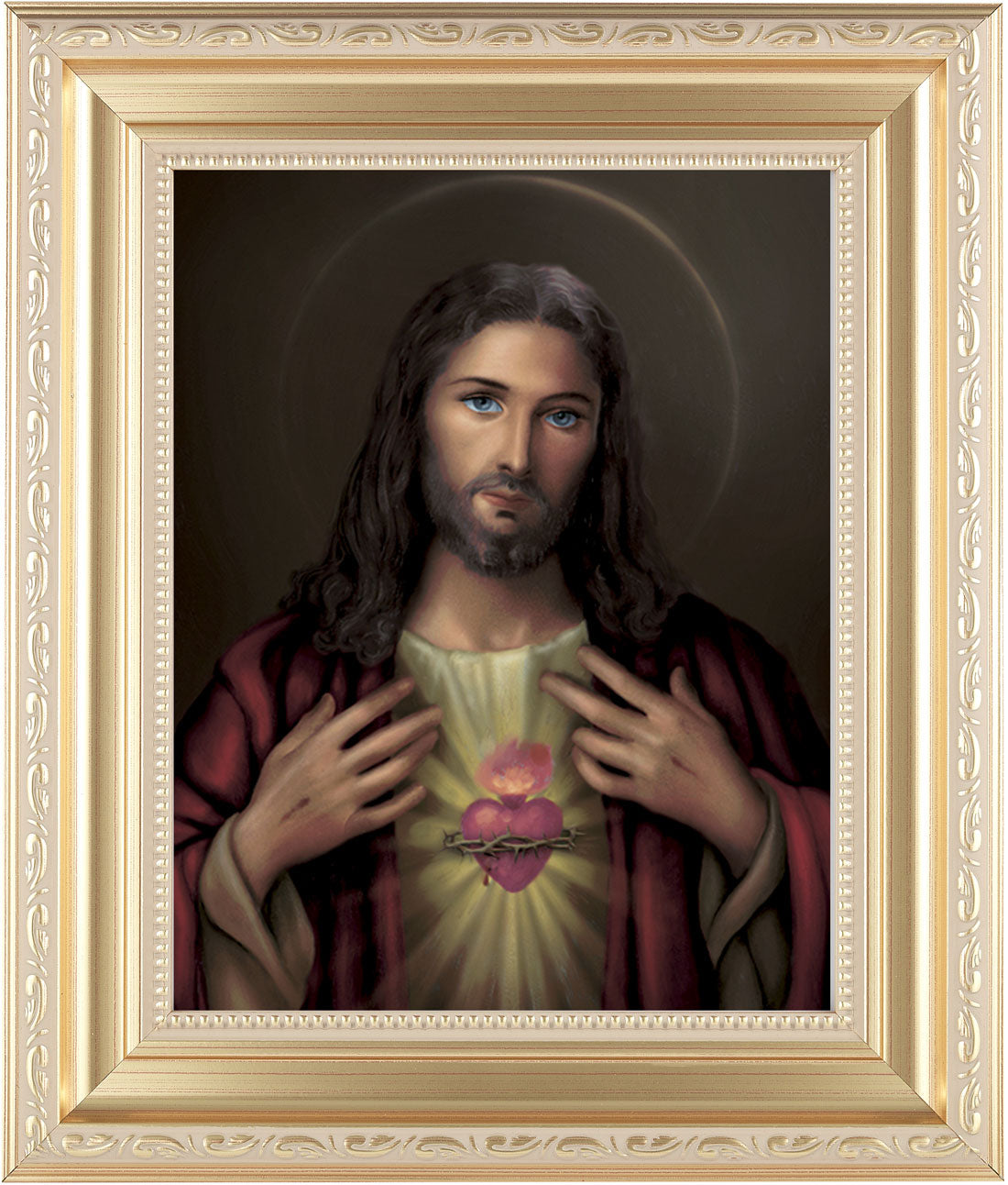 Sacred Heart of Jesus 8x10 Framed Print Under Glass