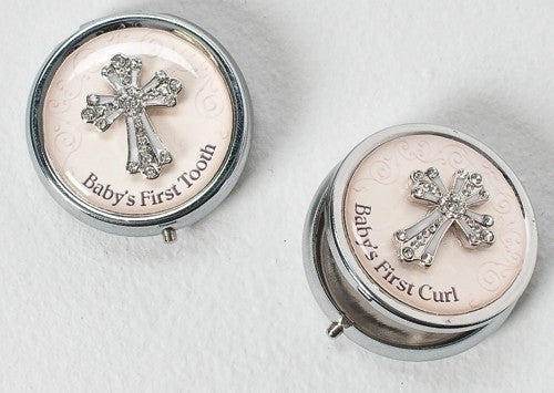 Baby's First Tooth and Baby's First Curl Keepsake Set