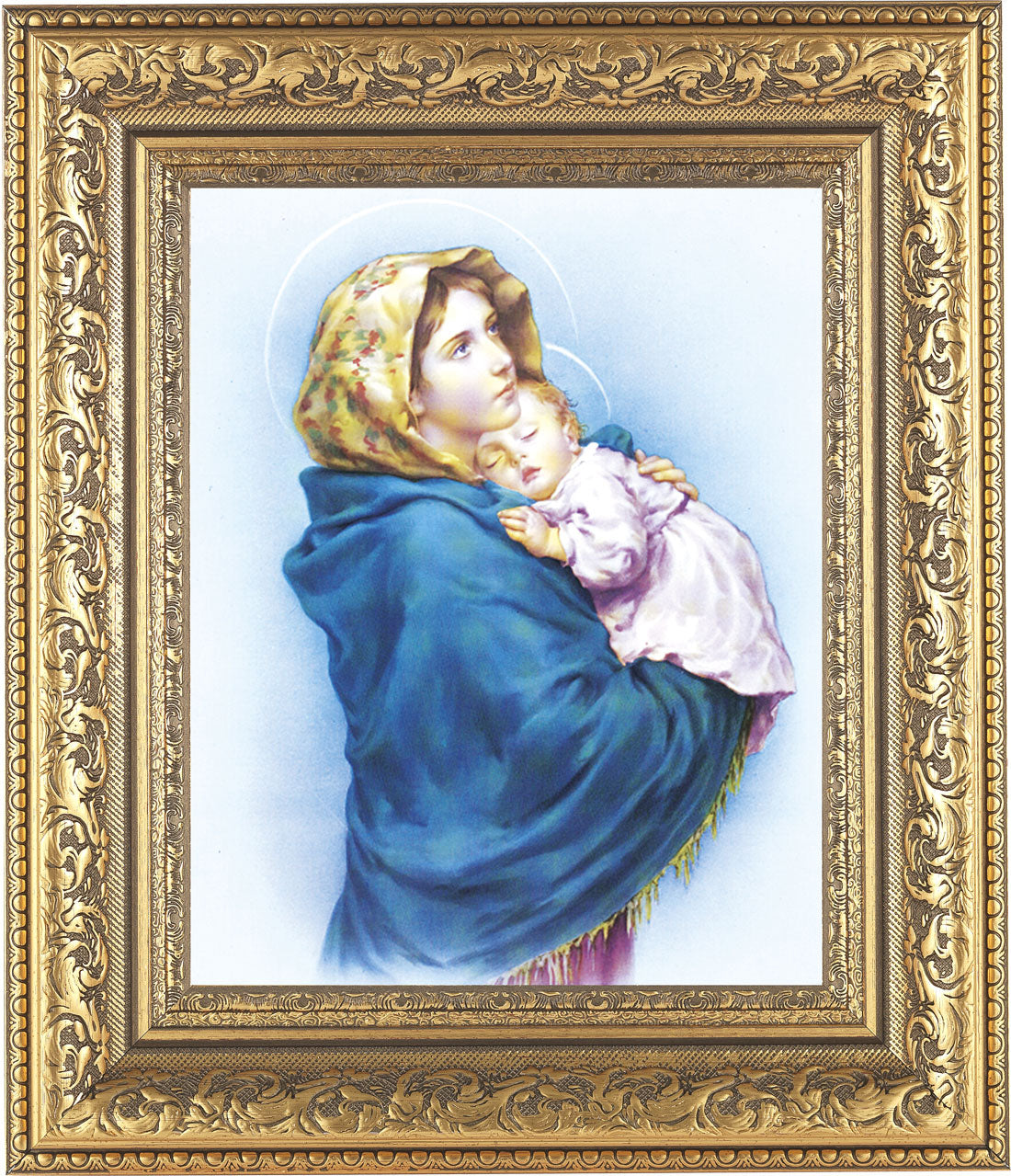 Madonna and Child 8x10 Framed Print Under Glass