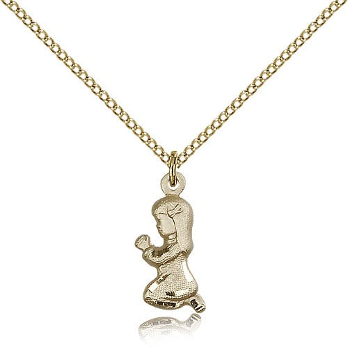 Praying Girl Pendant
