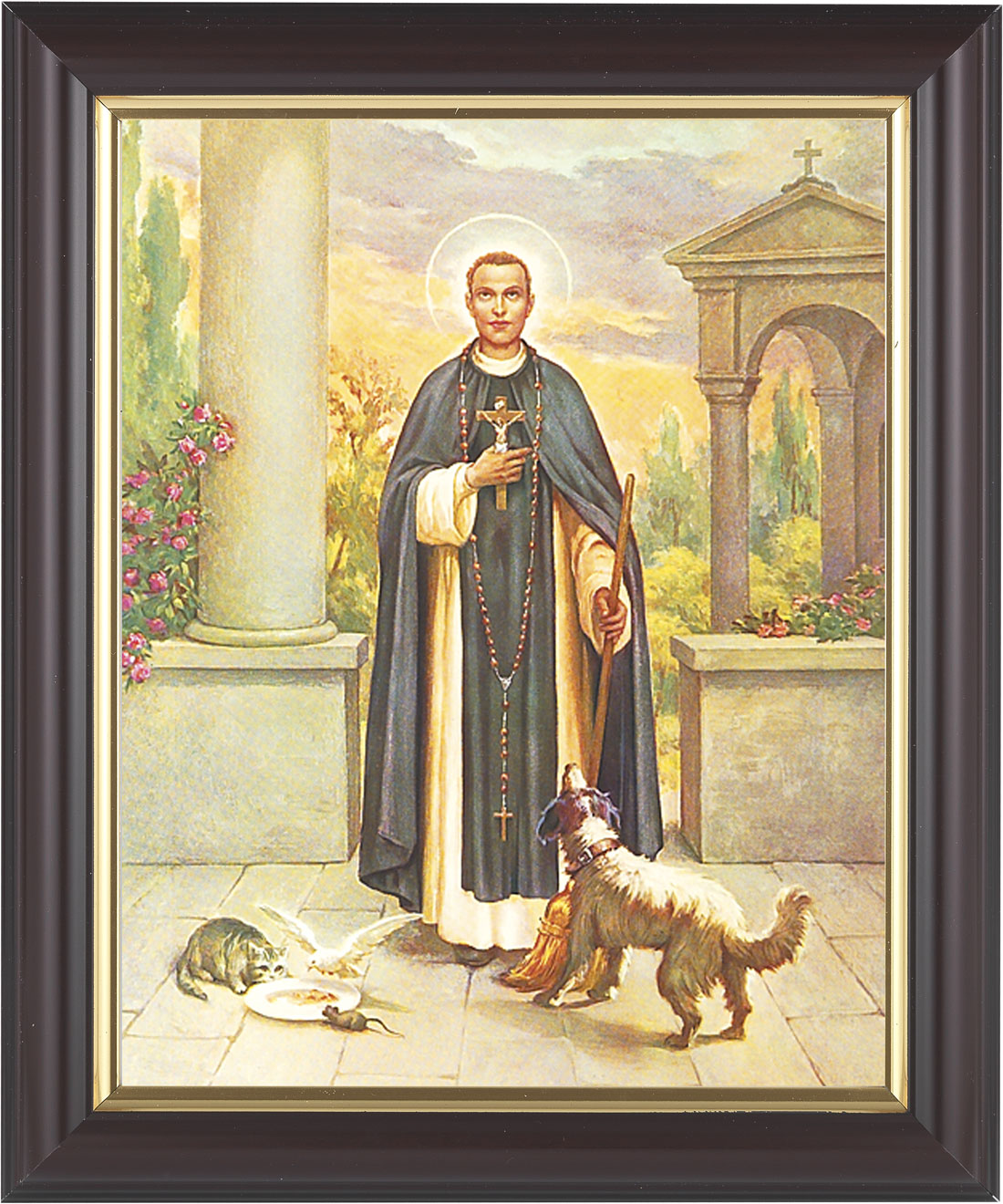 St. Martin dePorres 8x10 Framed Print Under Glass