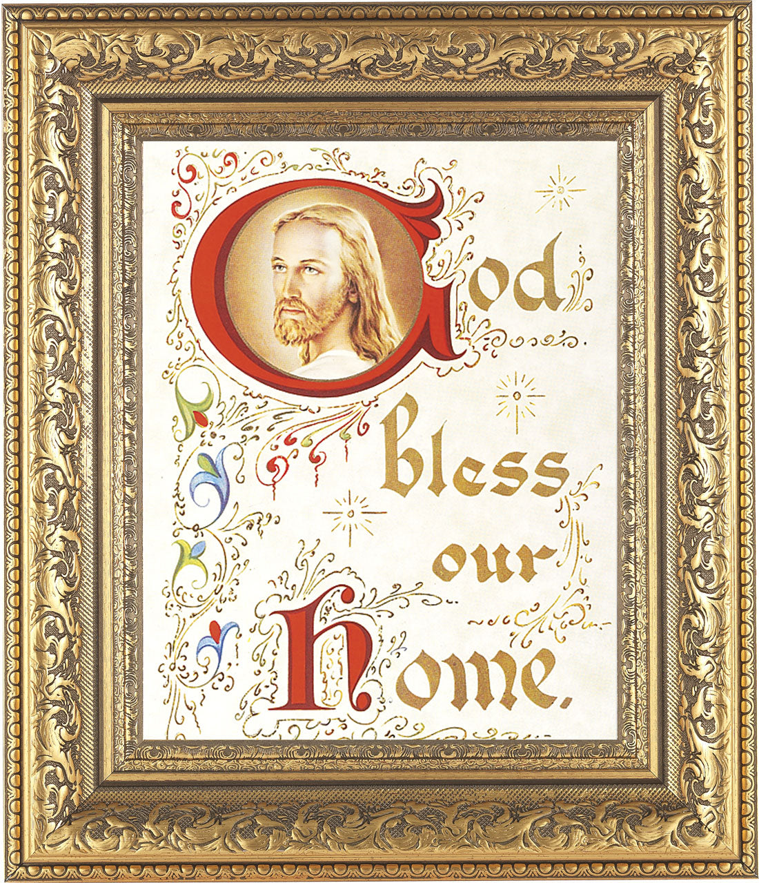 God Bless Our Home 8x10 Framed Print Under Glass