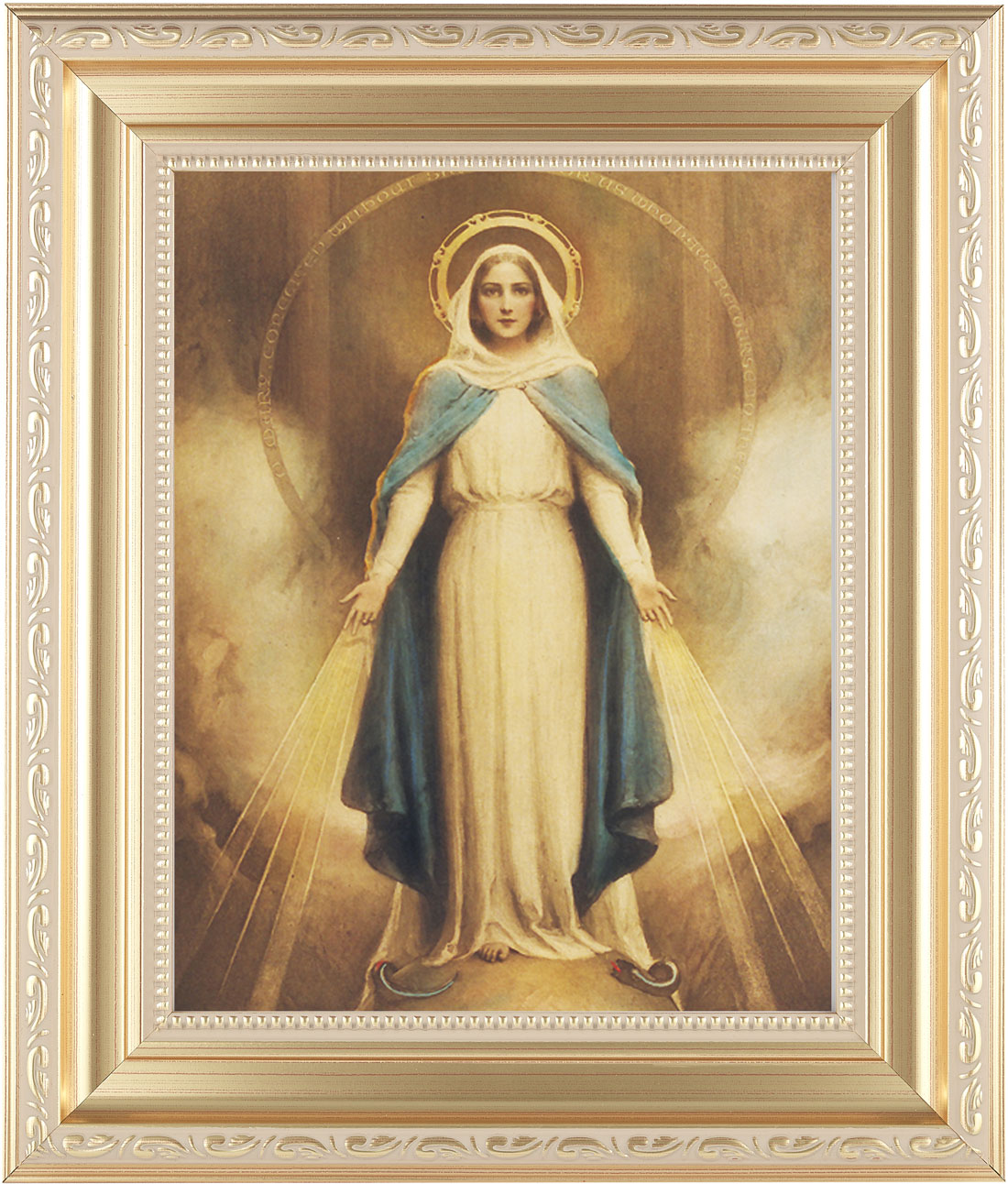 Miraculous Mary 8x10 Framed Print Under Glass
