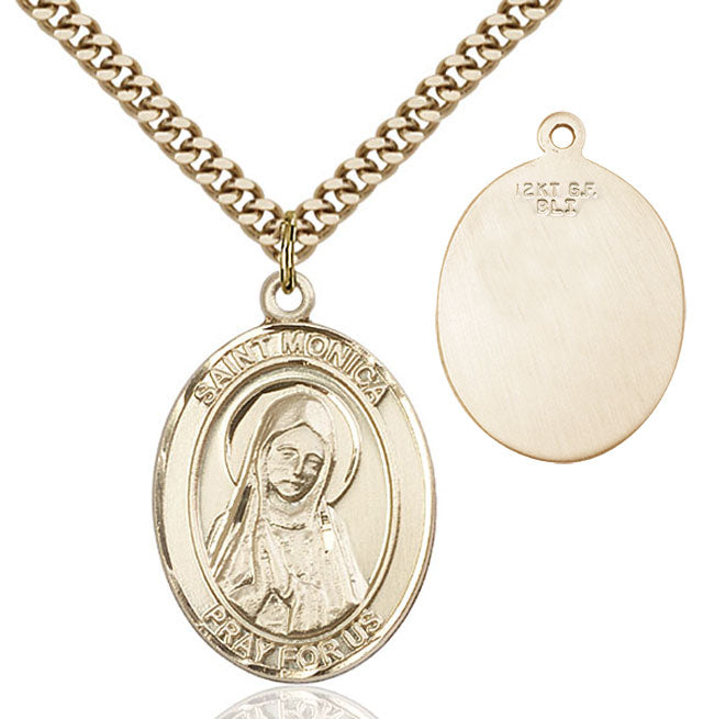 Oval Saint Monica Medal