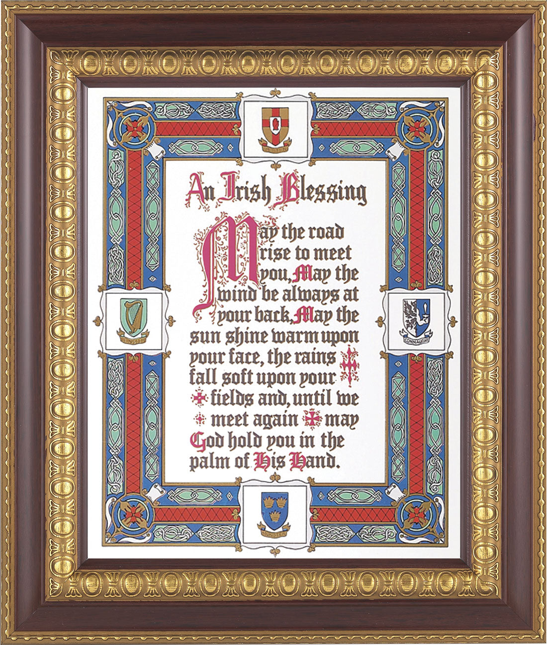 An Irish Blessing 8x10 Framed Print Under Glass