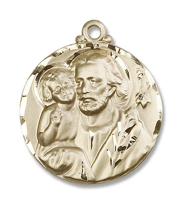 St. Joseph Medal with High Relief for Men