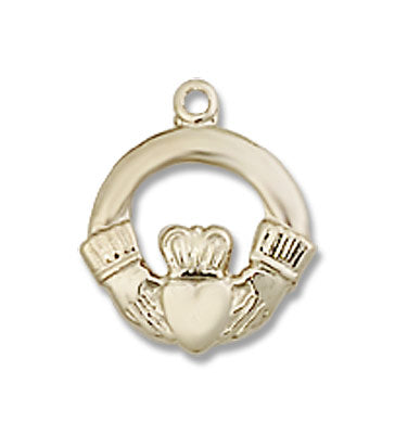Child's Open Cut Claddagh Pendant