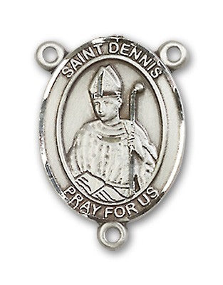 St. Dennis Rosary Centerpiece Sterling Silver or Pewter