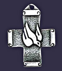 Dove Cross Pendant