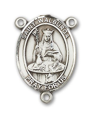 St. Walburga Rosary Centerpiece Sterling Silver or Pewter