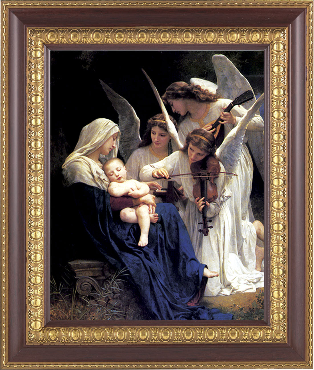 Heavenly Melody Madonna 8x10 Framed Print Under Glass