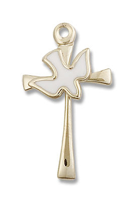 Cross with Holy Spirit Pendant