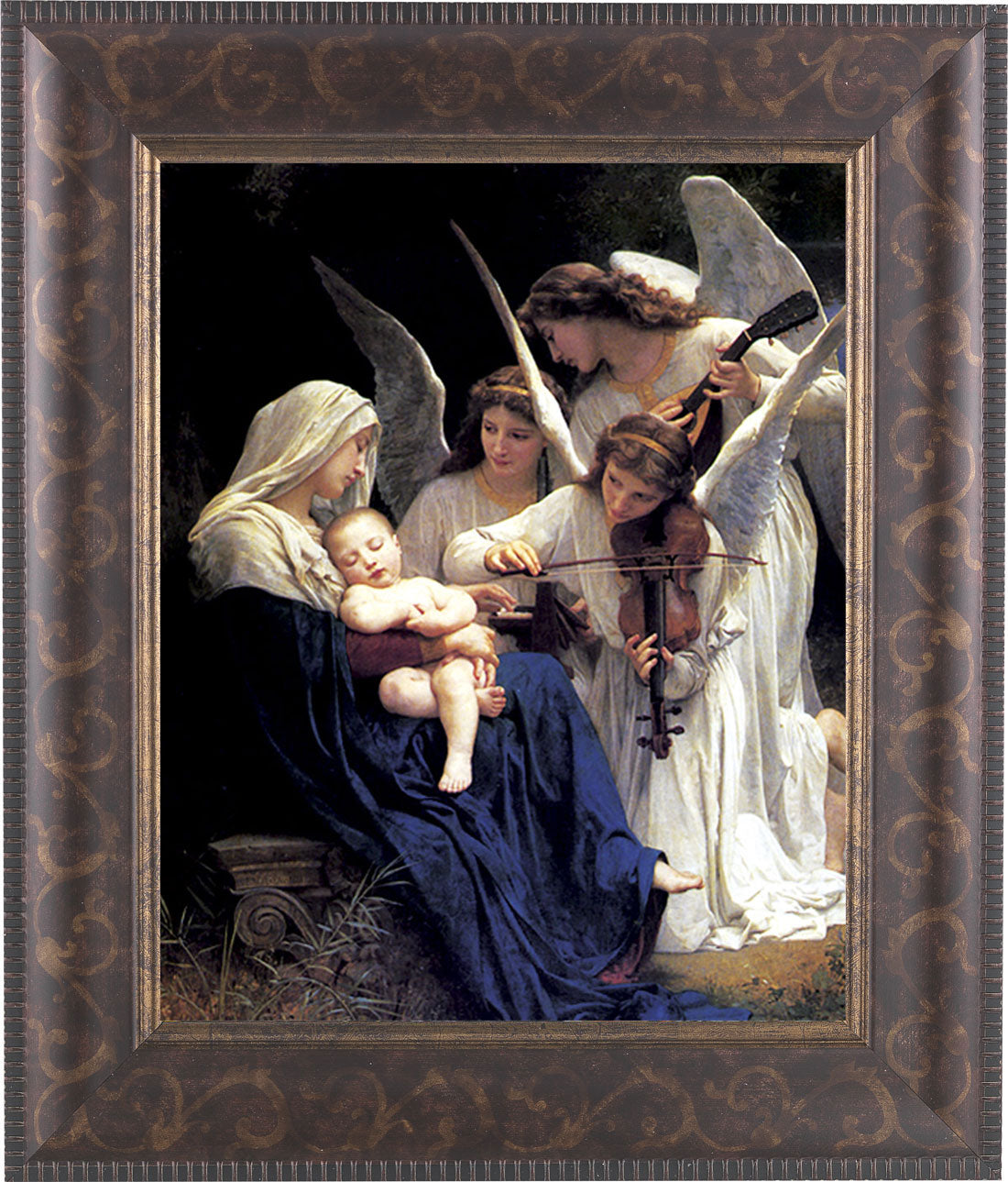 Heavenly Melody Madonna 8x10 Framed Print Under Glass