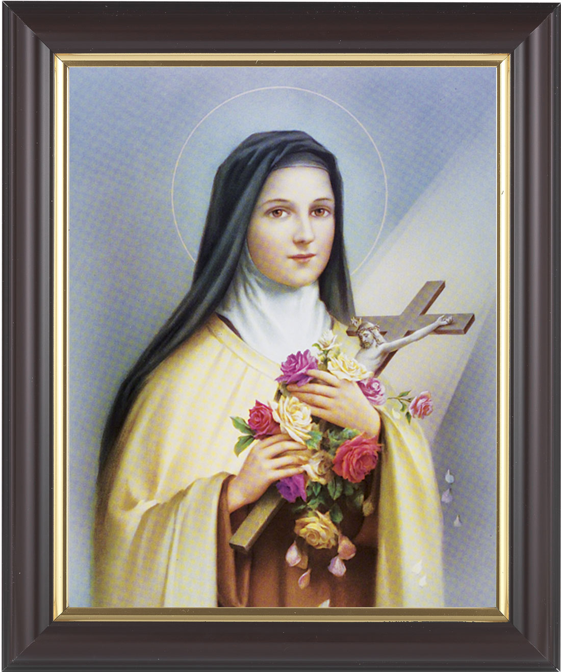 St. Therese 8x10 Framed Print Under Glass