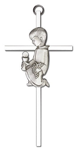 First Communion Boy Cross 6 inch