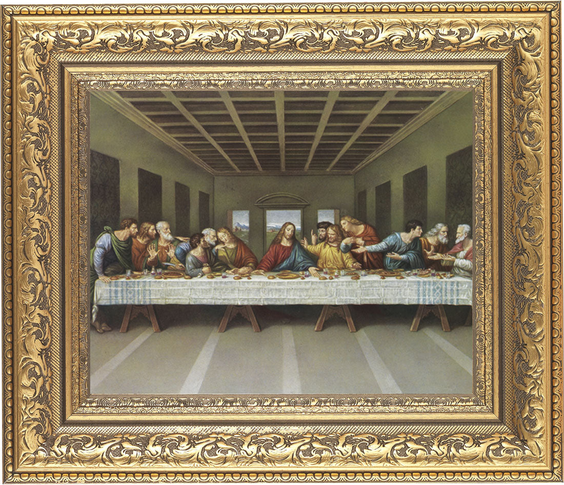 Last Supper 8x10 Framed Print Under Glass