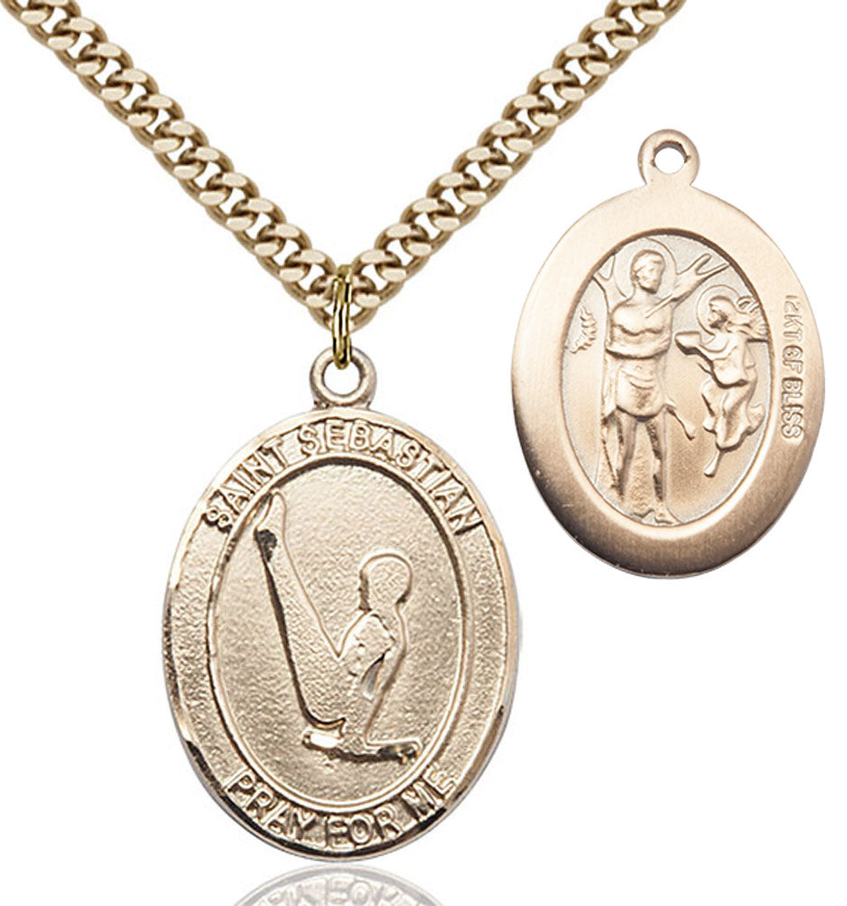 St. Sebastian Gymnastics Medal for Men