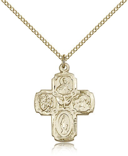 Five Way Cross Pendant for Women