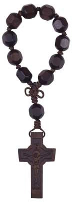 Jujube Wood One Decade Rosary - 12mm