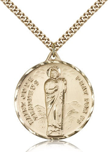 Large Saint Jude Medal for Men