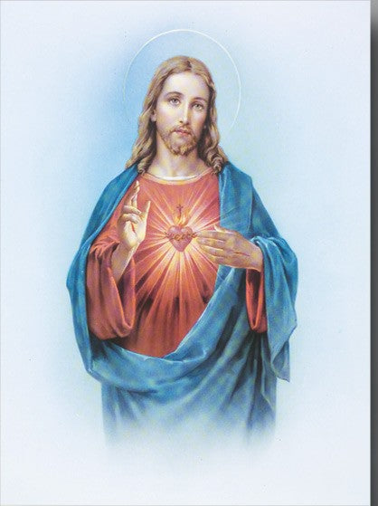 Sacred Heart Large Poster - 19'W x 27'H