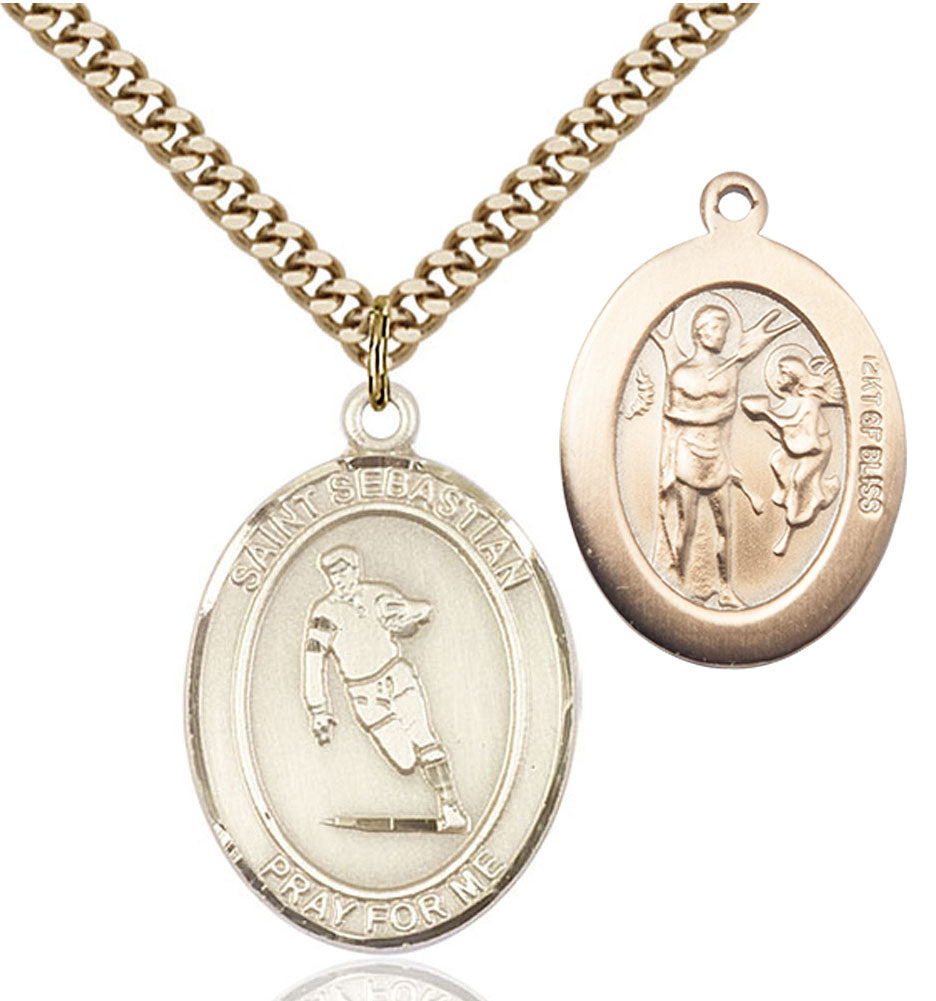 St. Sebastian Rugby Patron Saint Medal