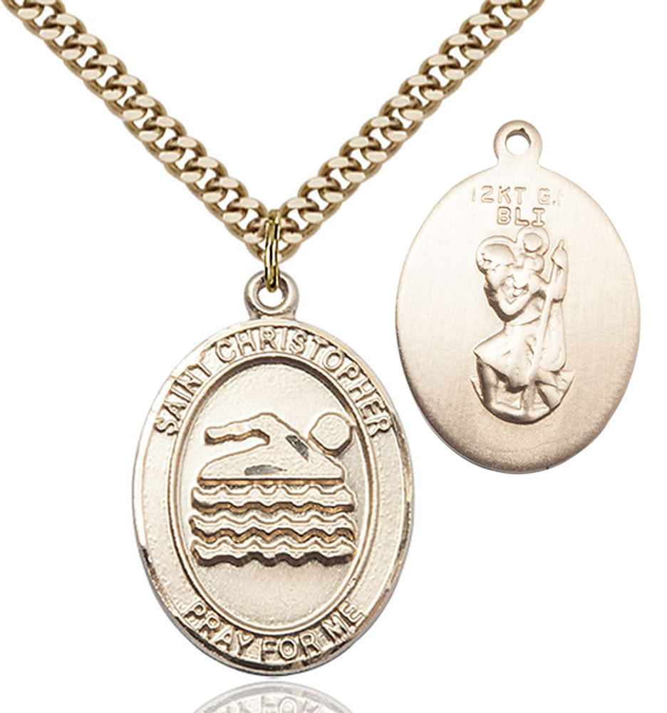 St. Christopher Swimming Medal
