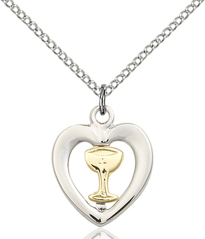 Heart Shaped Chalice Medal