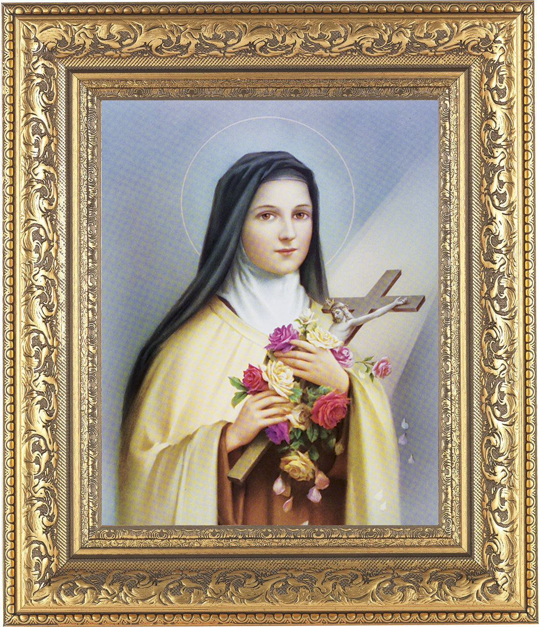 St. Therese 8x10 Framed Print Under Glass