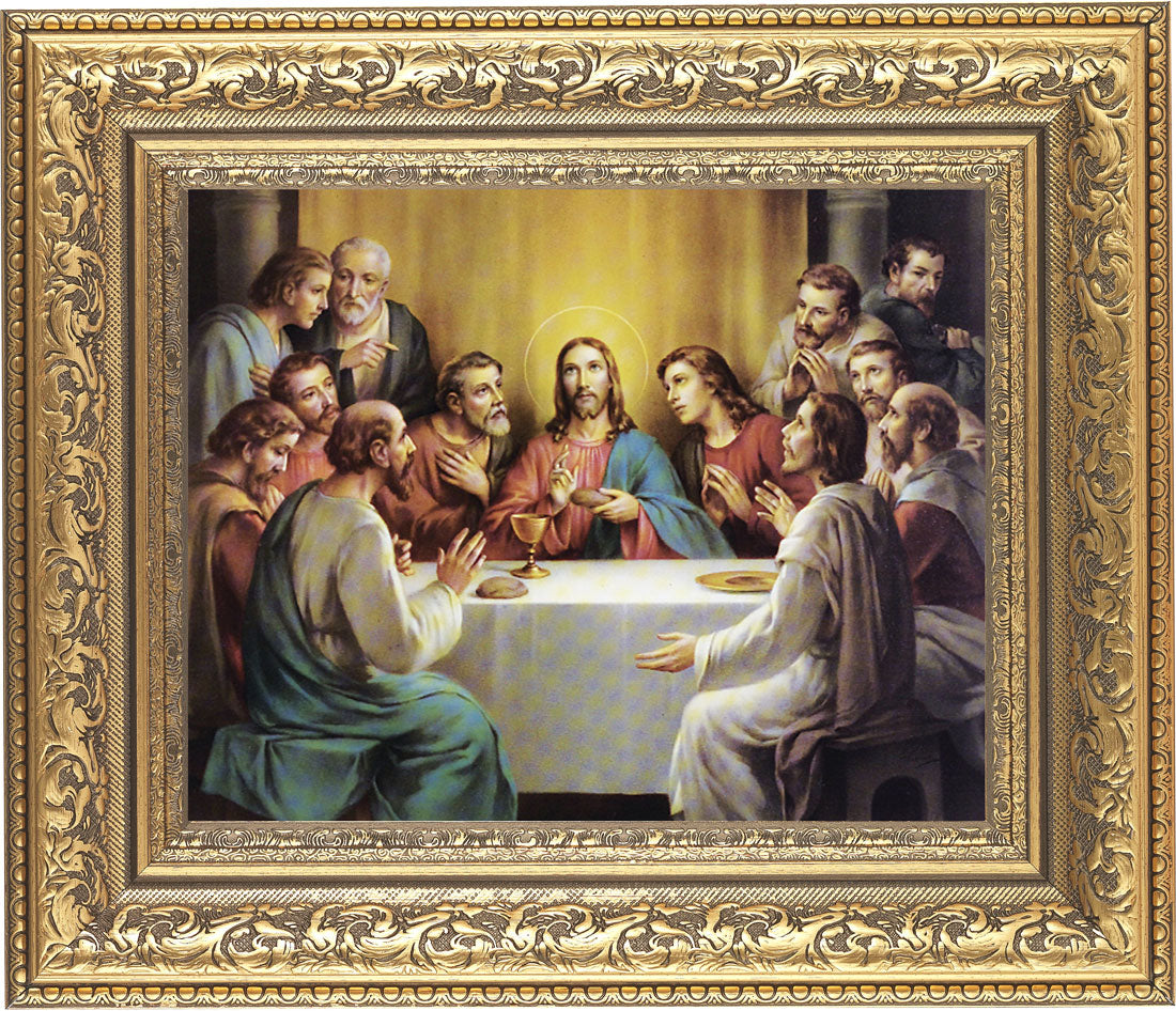 Last Supper 8x10 Framed Print Under Glass