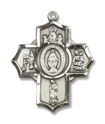 Our Lady Apparitions 5 Way Pendant