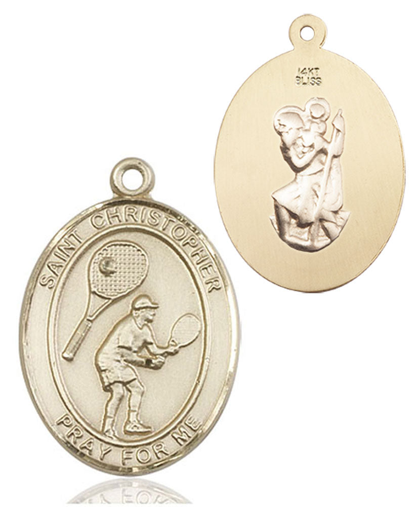 St. Christopher Tennis Medal