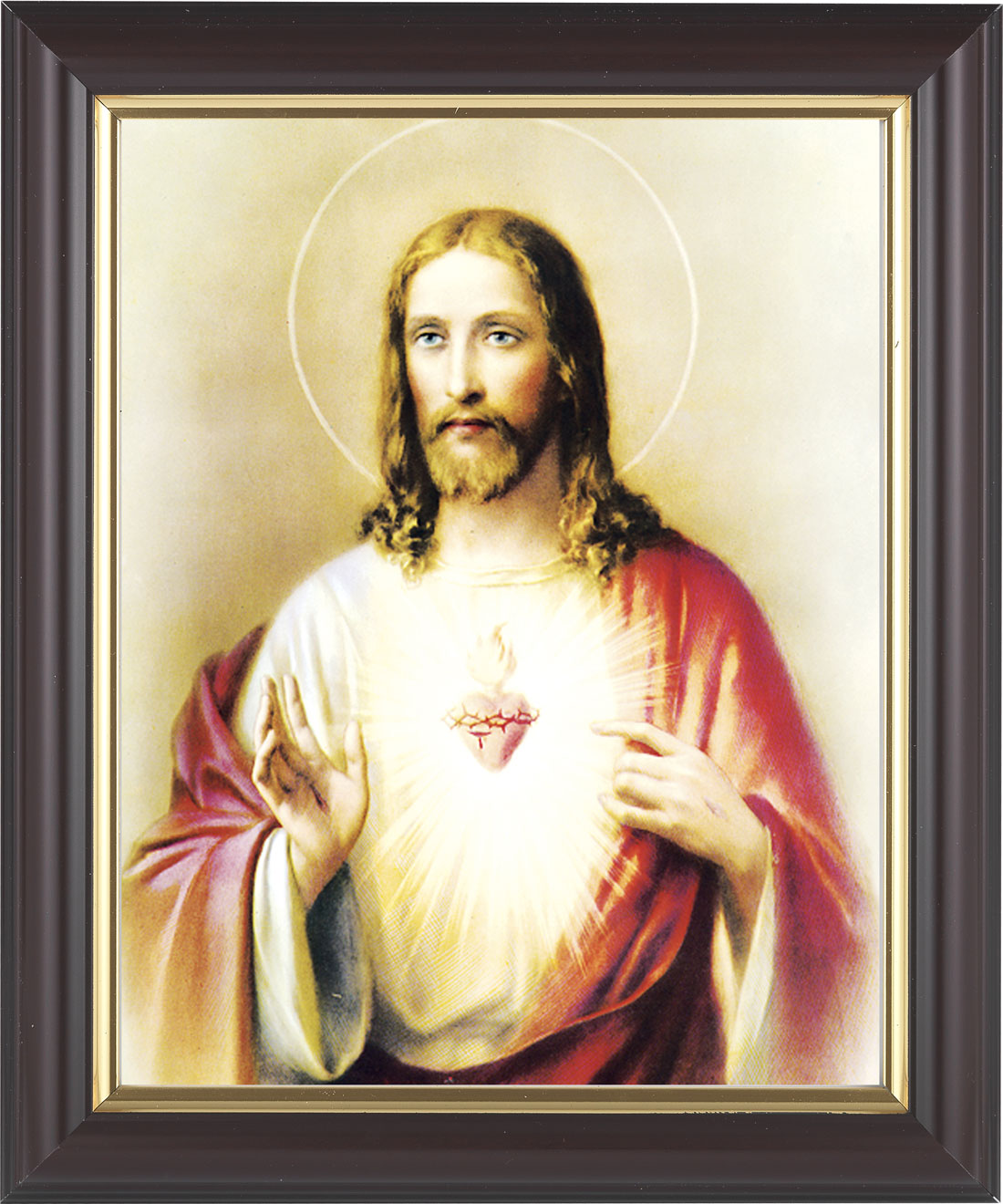 Sacred Heart of Jesus 8x10 Framed Print Under Glass