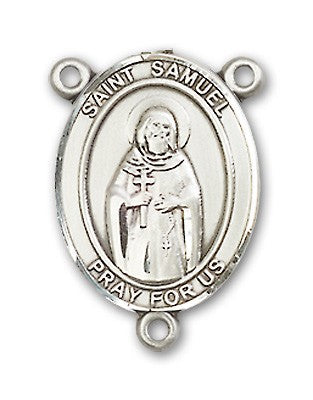 St. Samuel Rosary Centerpiece Sterling Silver or Pewter