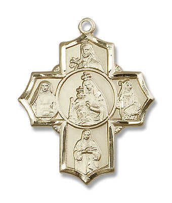 Carmelite Order 5-Way Medal