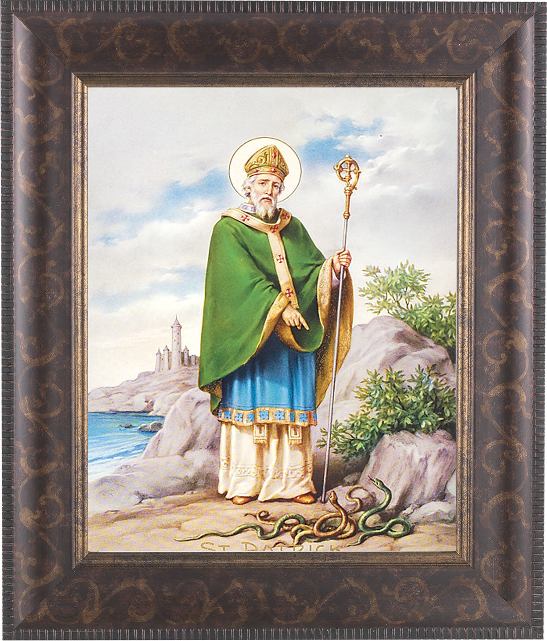 St. Patrick 8x10 Framed Print Under Glass