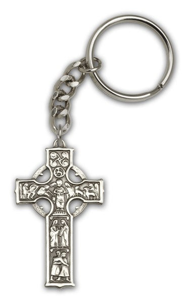 Celtic Cross Keychain