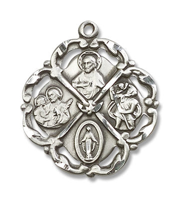 5-Way Medal Diamond Shaped