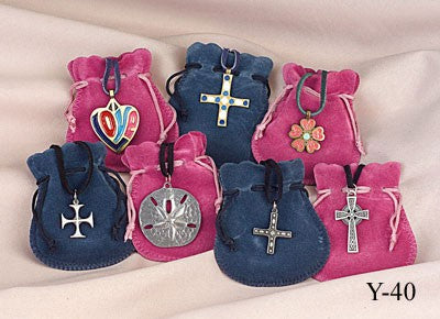 Celtic Cross with Youth Pouch